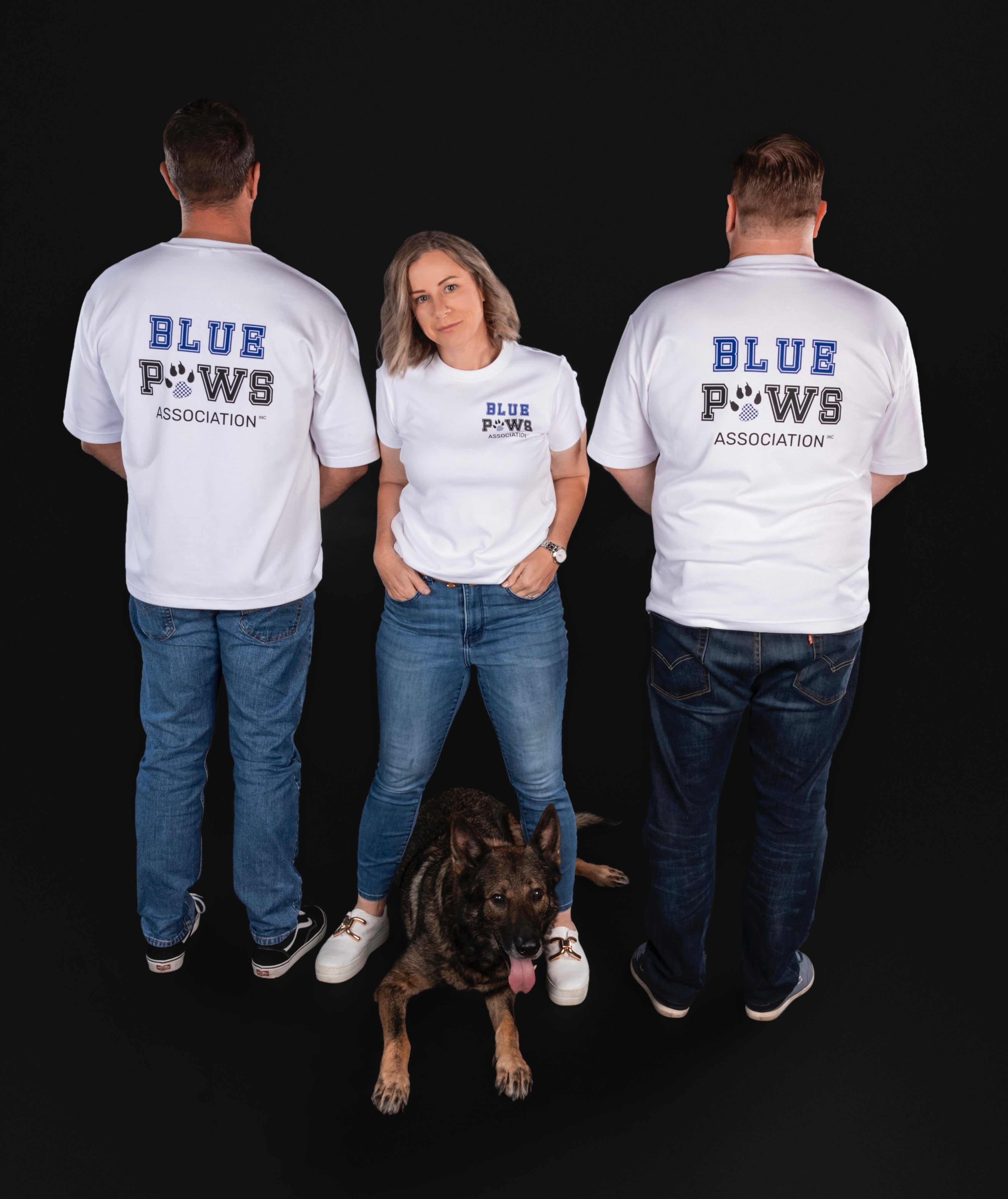 Women's BPA Logo T-shirt – Blue Paws Association